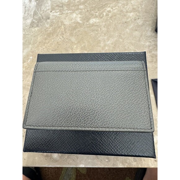 Prada Portacarte Di Cred Micro Vitello Leather Wallet Card Holder NWT - Picture 3 of 14